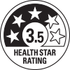 3.5 health star rating