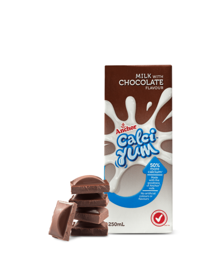 Anchor CalciYum Chocolate Milk 250mL pack