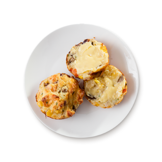 Muffins végétariens super savoureux