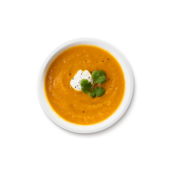 Soupe de carotte épicée