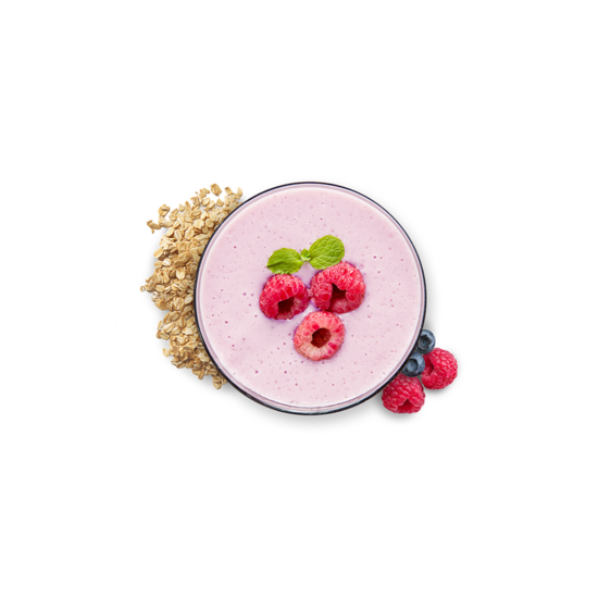 Smoothie à l'avoine et au blé