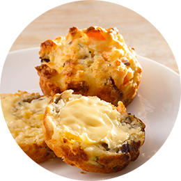 Muffins végétariens super savoureux