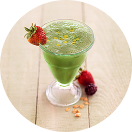 Smoothie fraises et épinards