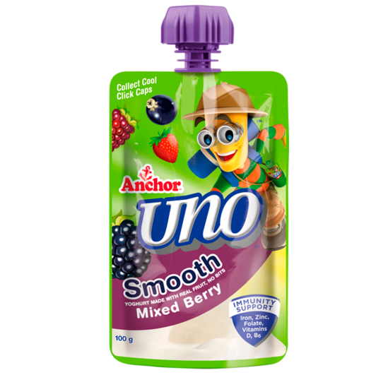 Anchor Uno Mixed Berry Yoghurt Pouch