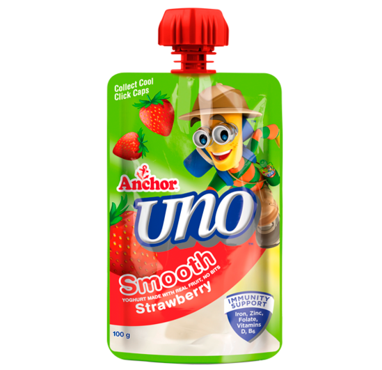 Anchor Uno Strawberry Yoghurt Pouch