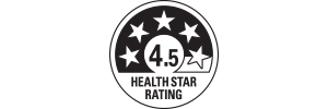 4.5 health star rating