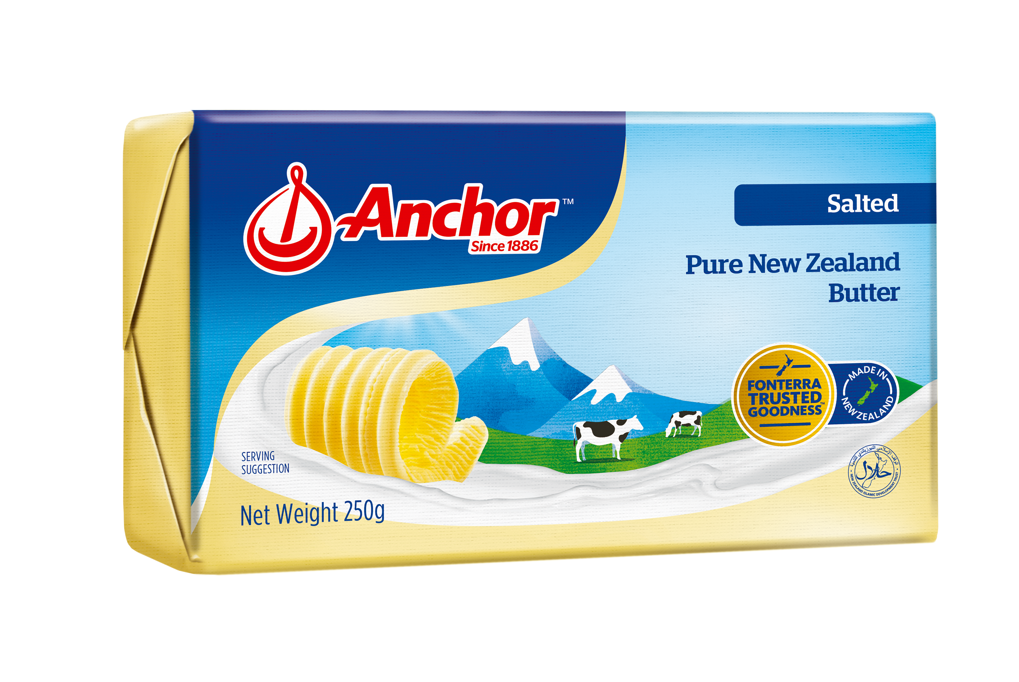 Bơ mặn Anchor 250g