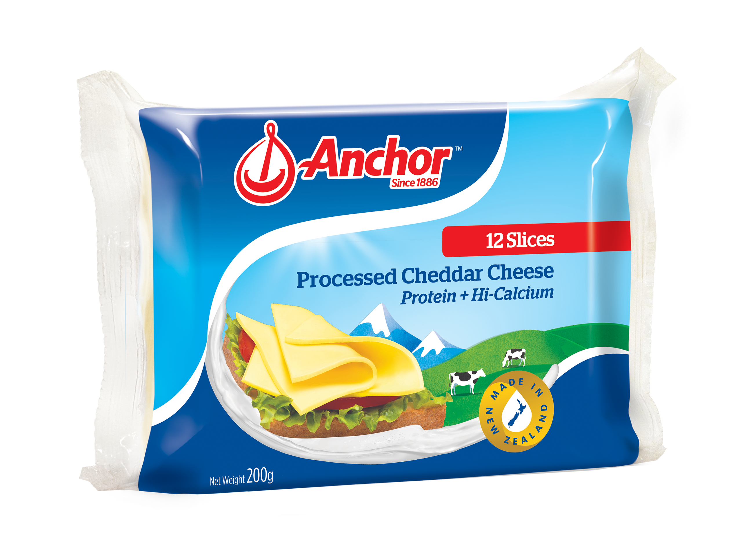Phô mai lát Anchor 200g