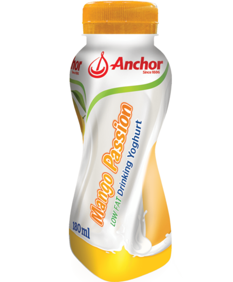Anchor drinking yoghurt mango