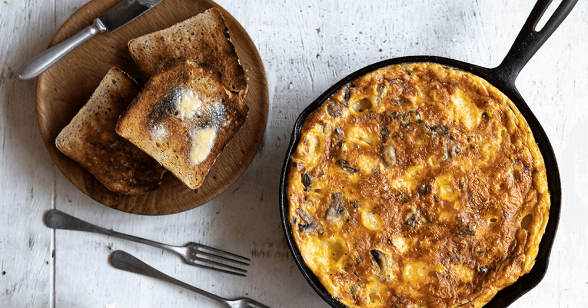 Cheese & Herb Frittata 