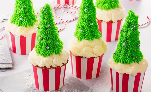 Christmas Tree Cupcakes