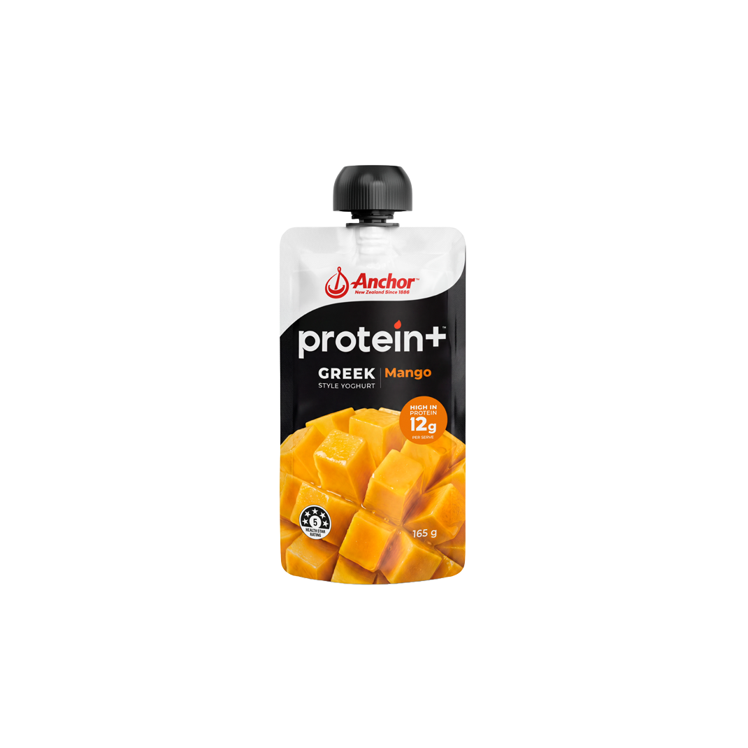Anchor Protein Plus Caramel Yoghurt Pouch