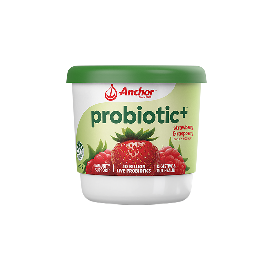 Anchor Probiotic+ Strawberry & Raspberry 450g