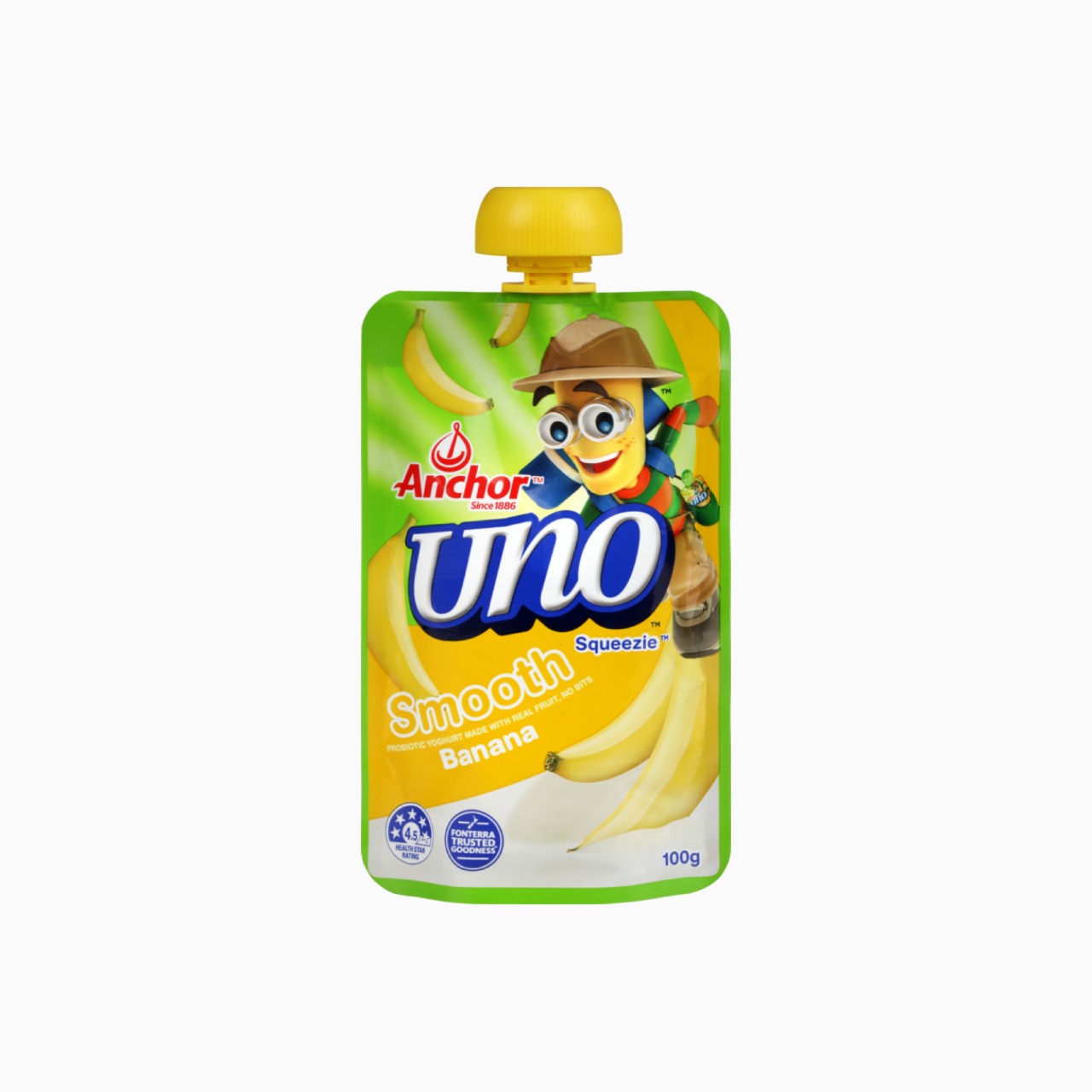 Anchor Uno Banana Yoghurt Pouch