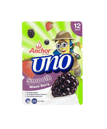 Anchor Uno Mixed Berry 12 Pack