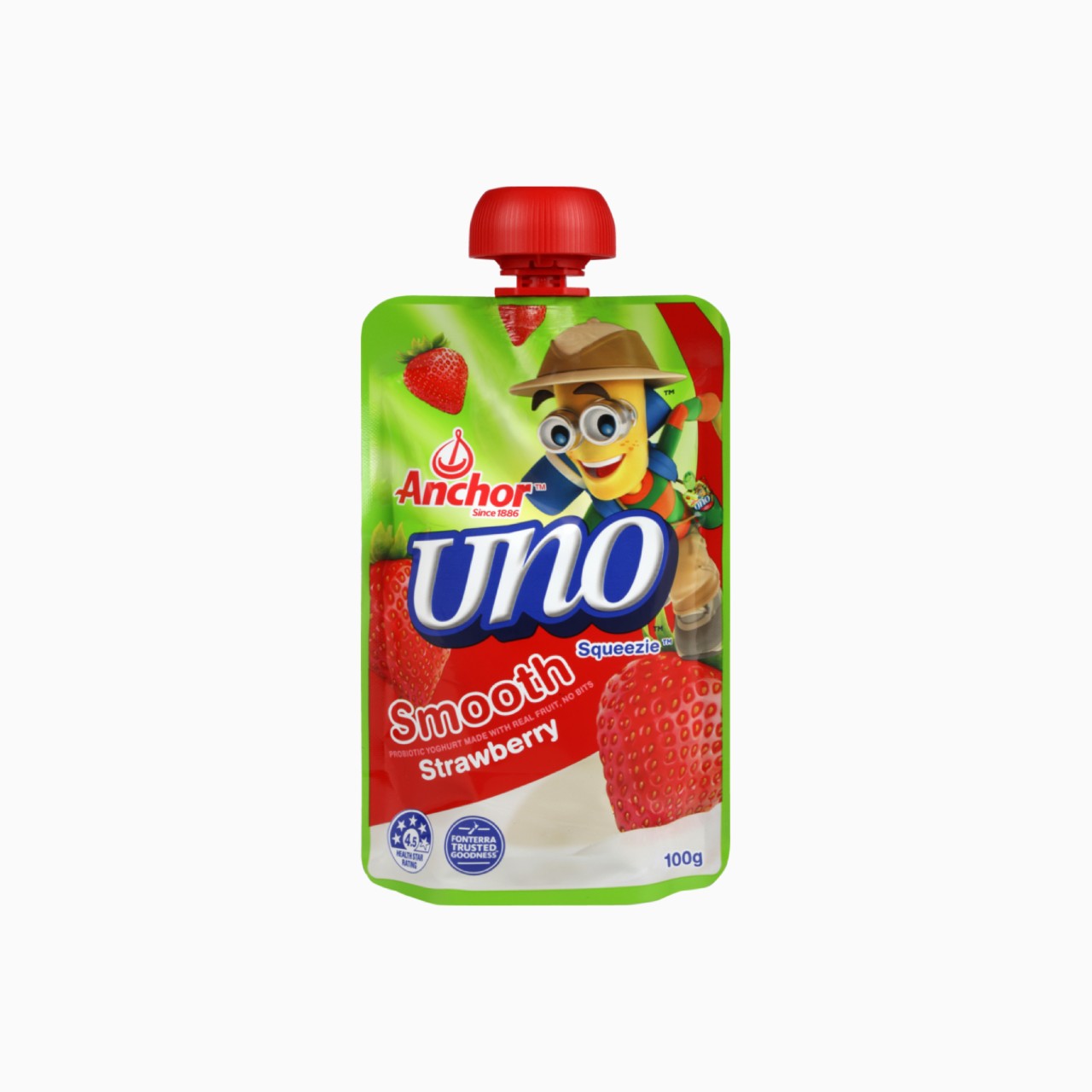 Anchor Uno Strawberry Yoghurt Pouch