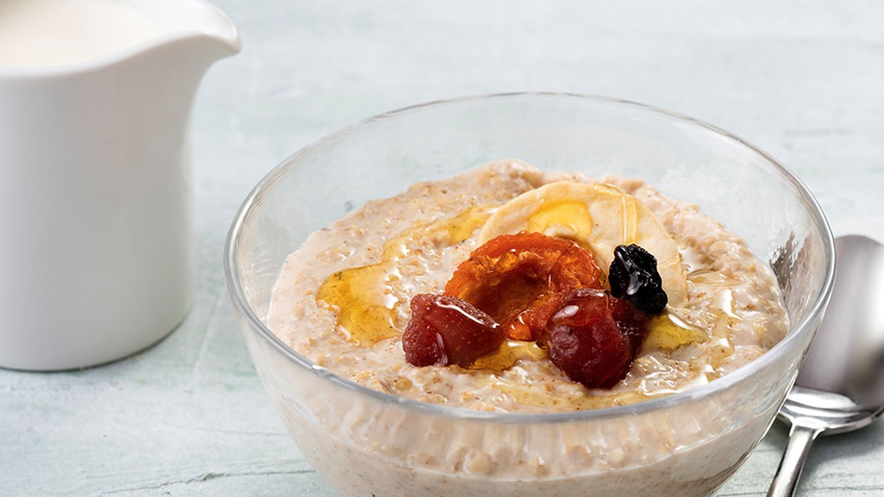 Chai Spiced Porridge Top Down