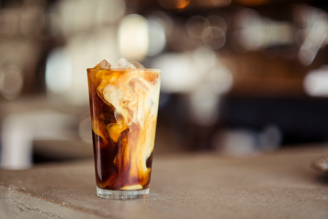 Cold Brew Iced  Vanilla Latte