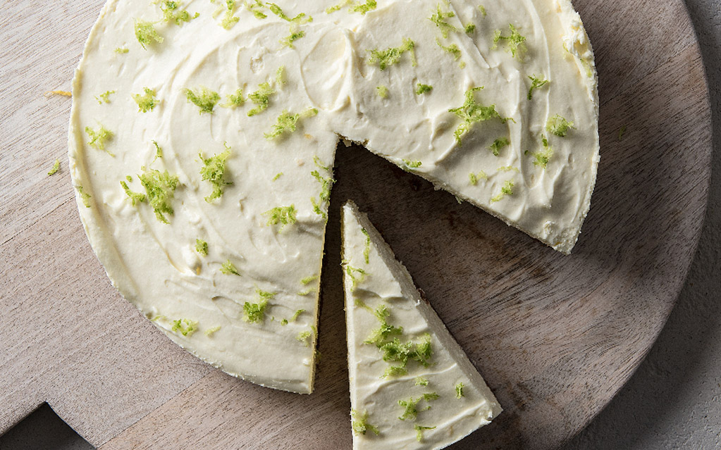 Zesty Lime & Chocolate Cheesecake