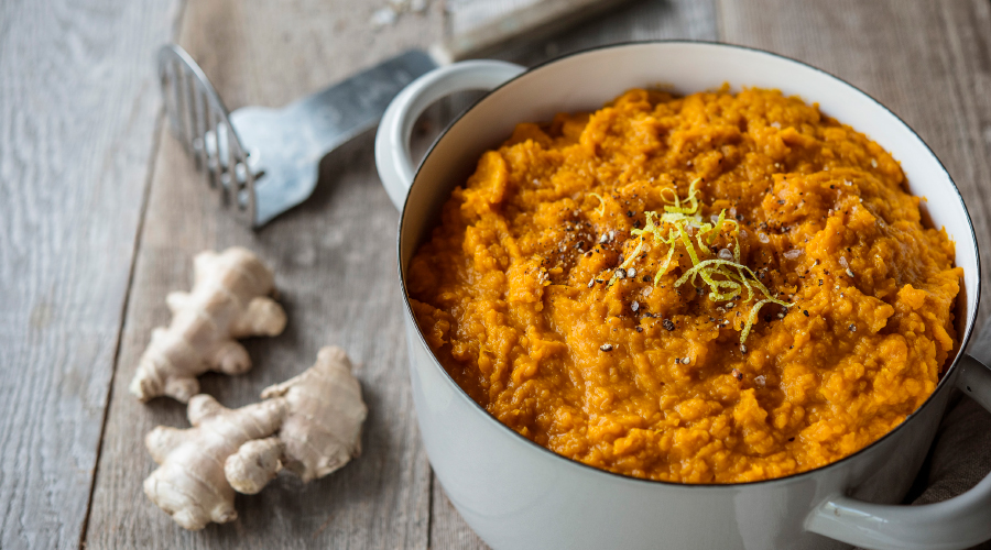 Butternut, Ginger & Lime Mash