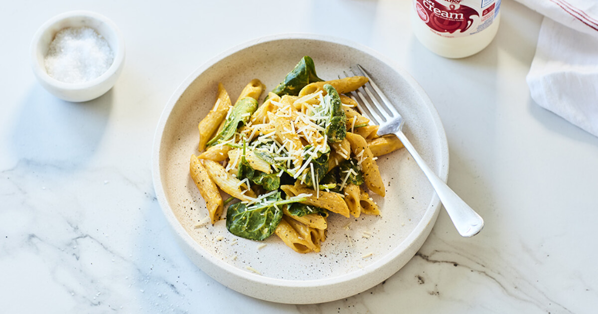 Easy Butternut Pumpkin Pasta