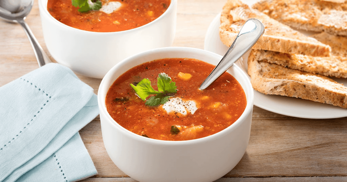 Corn and Tomato Soup