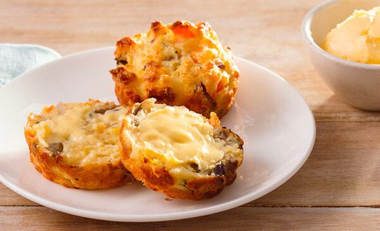 Super Savoury Vegetarian Muffins