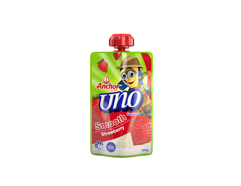 Anchor Uno Strawberry Yoghurt Pouch