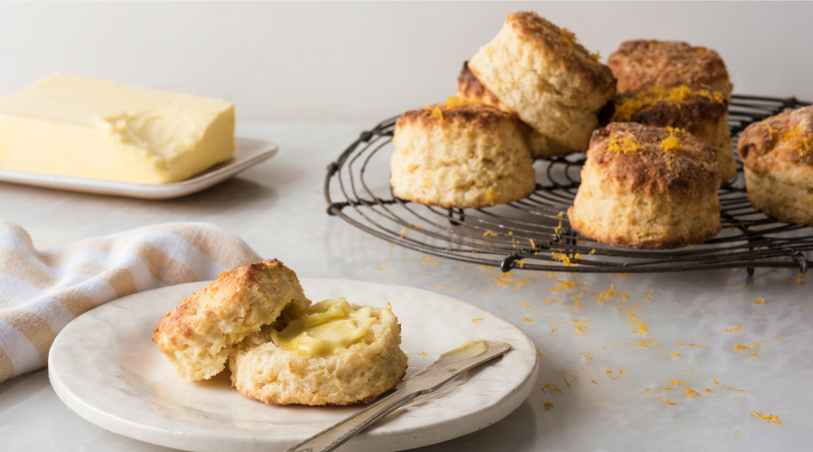 Cheesy Cheddar Scones