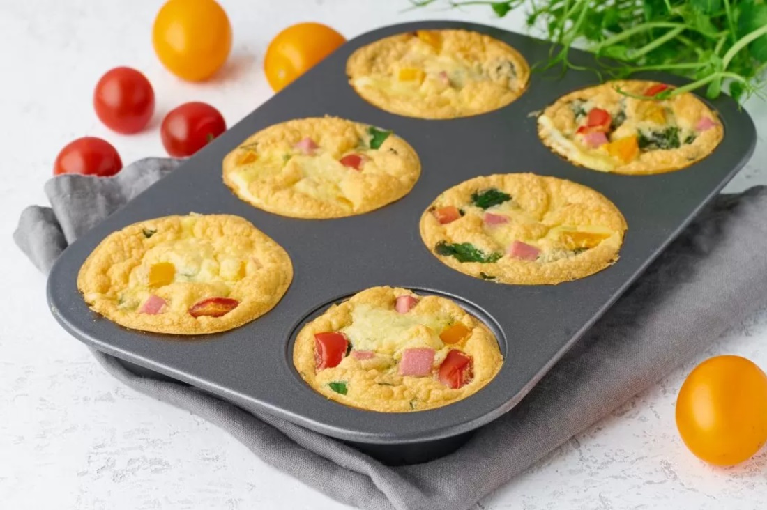 Muffin Pan Omelettes