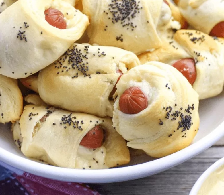 Pigs in a Blanket with Gouda