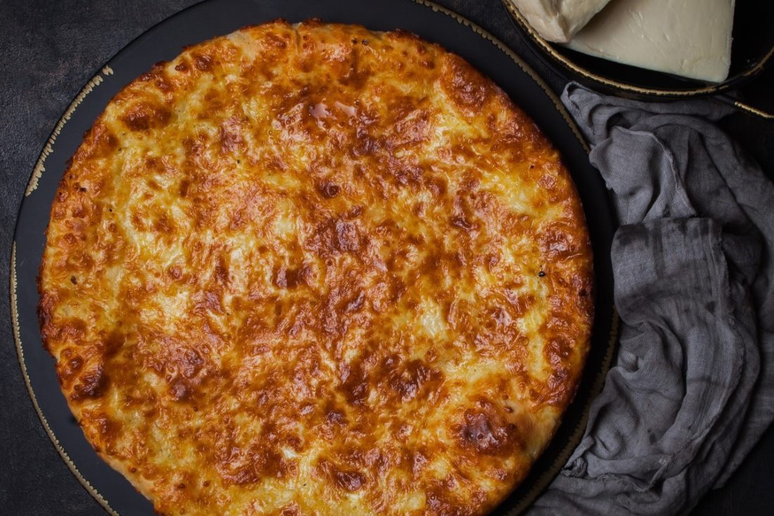 Zero Lacto Cheese Breadfruit Pie