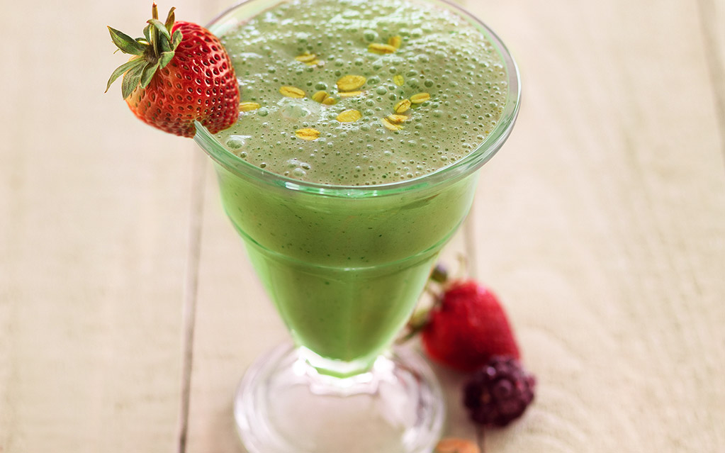 Strawberry Spinach Smoothie