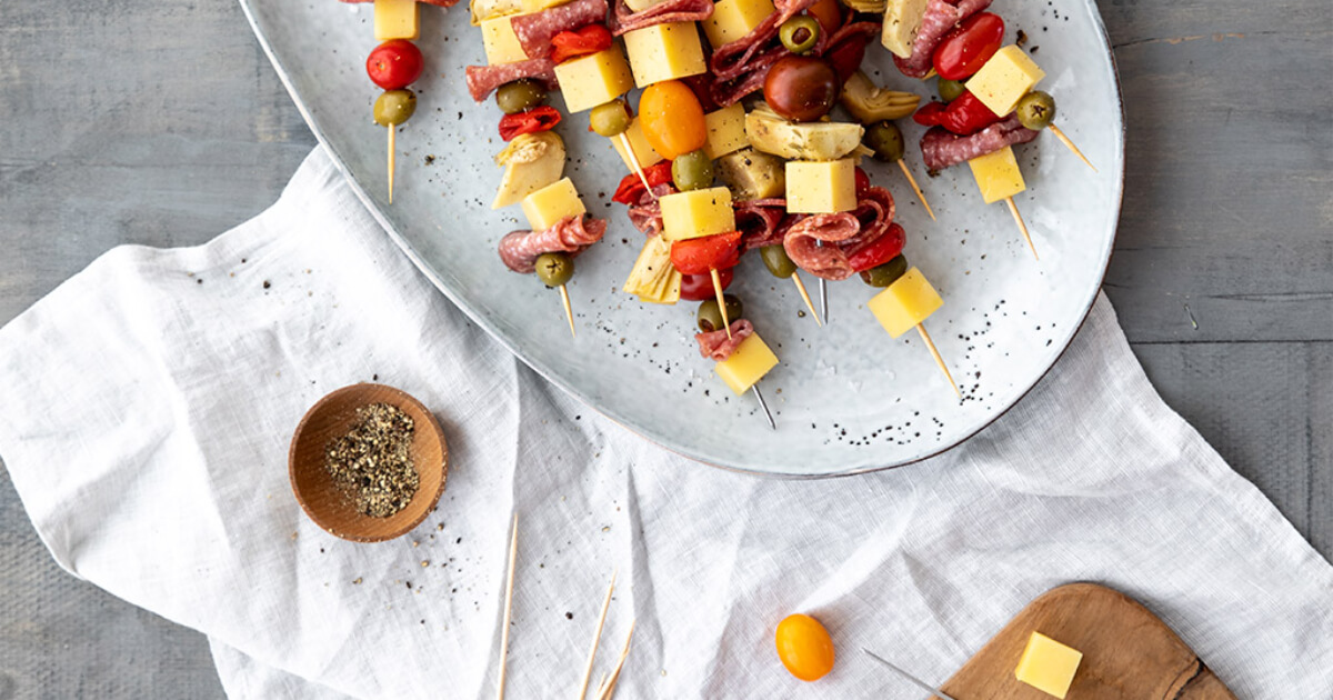 Antipasto Skewers