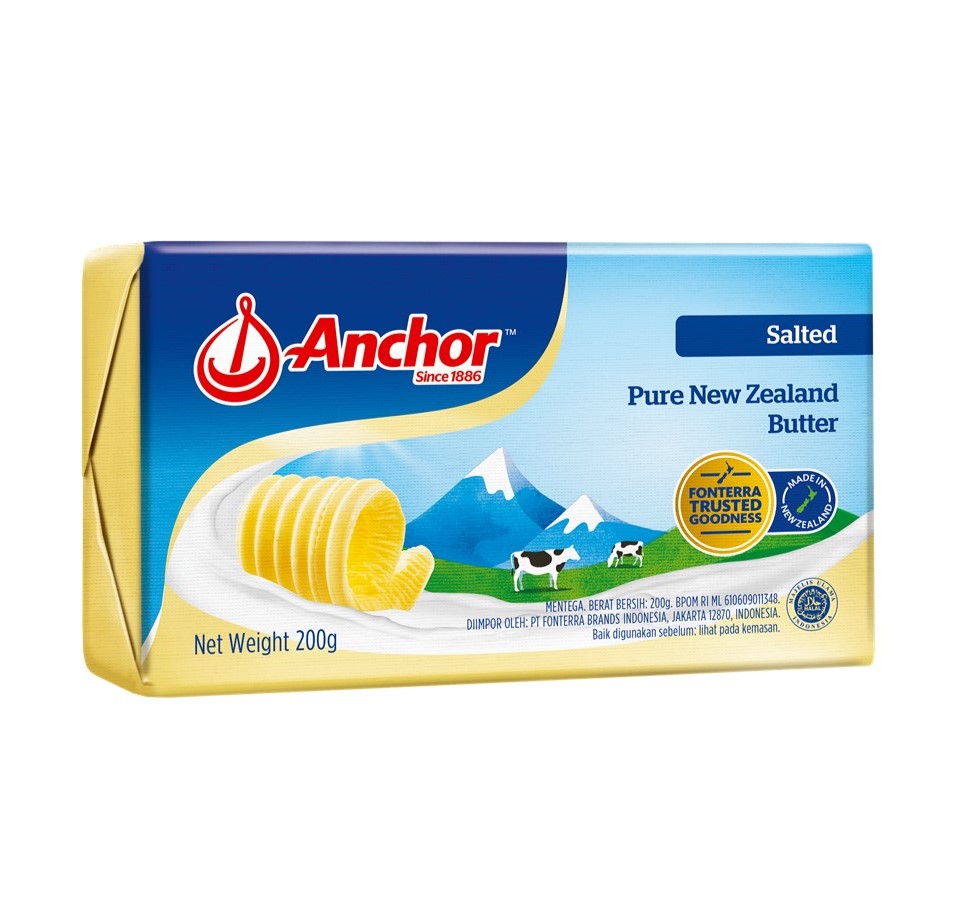 Anchor Salted Butter 200g