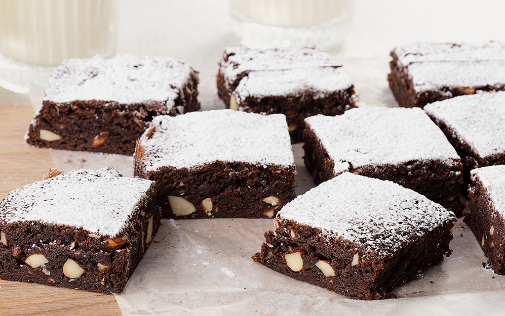 Chocolate and Almond Brownies