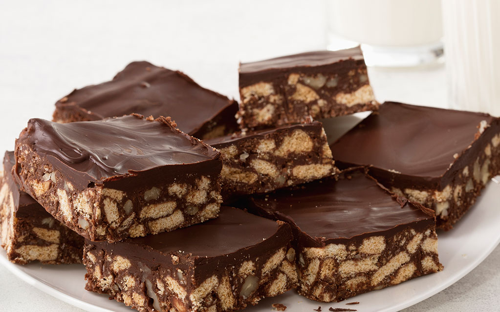 No Bake Chocolate Bar