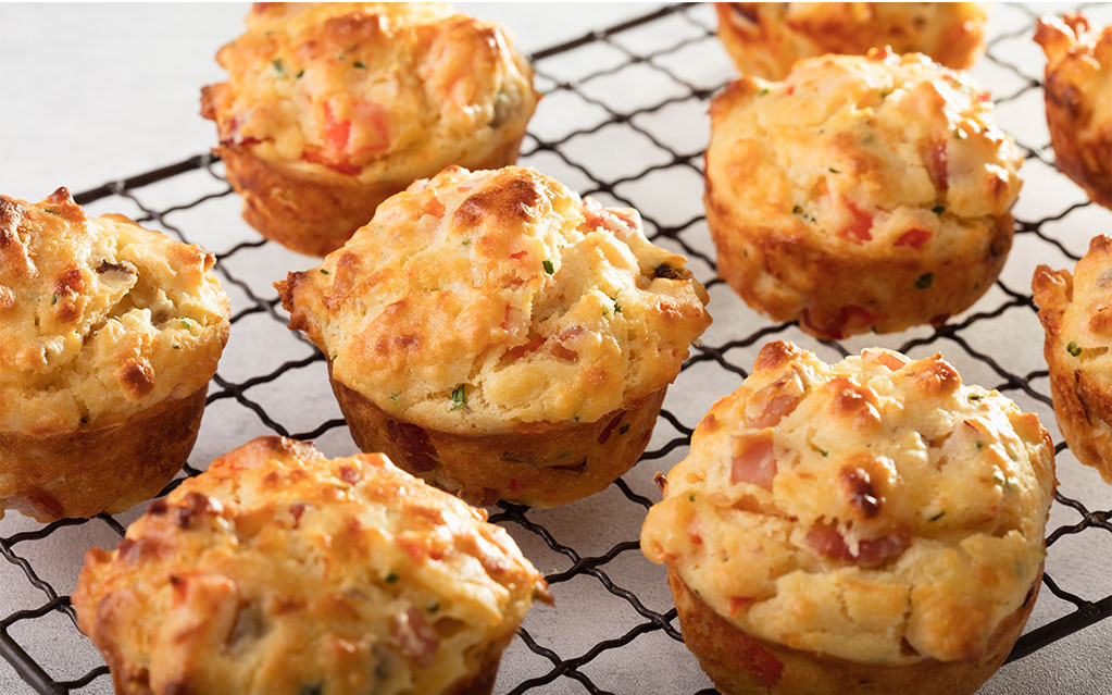 Super Savoury Ham Muffins