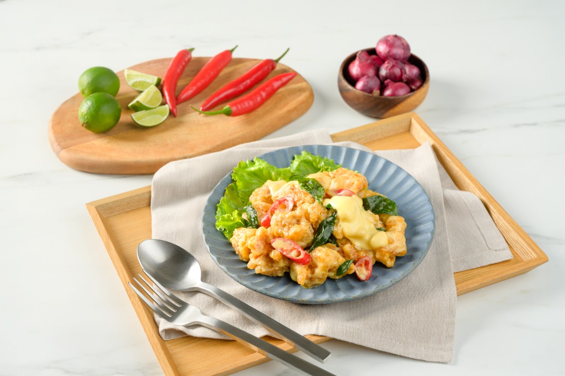 Buttery Fried Chicken with Cheese