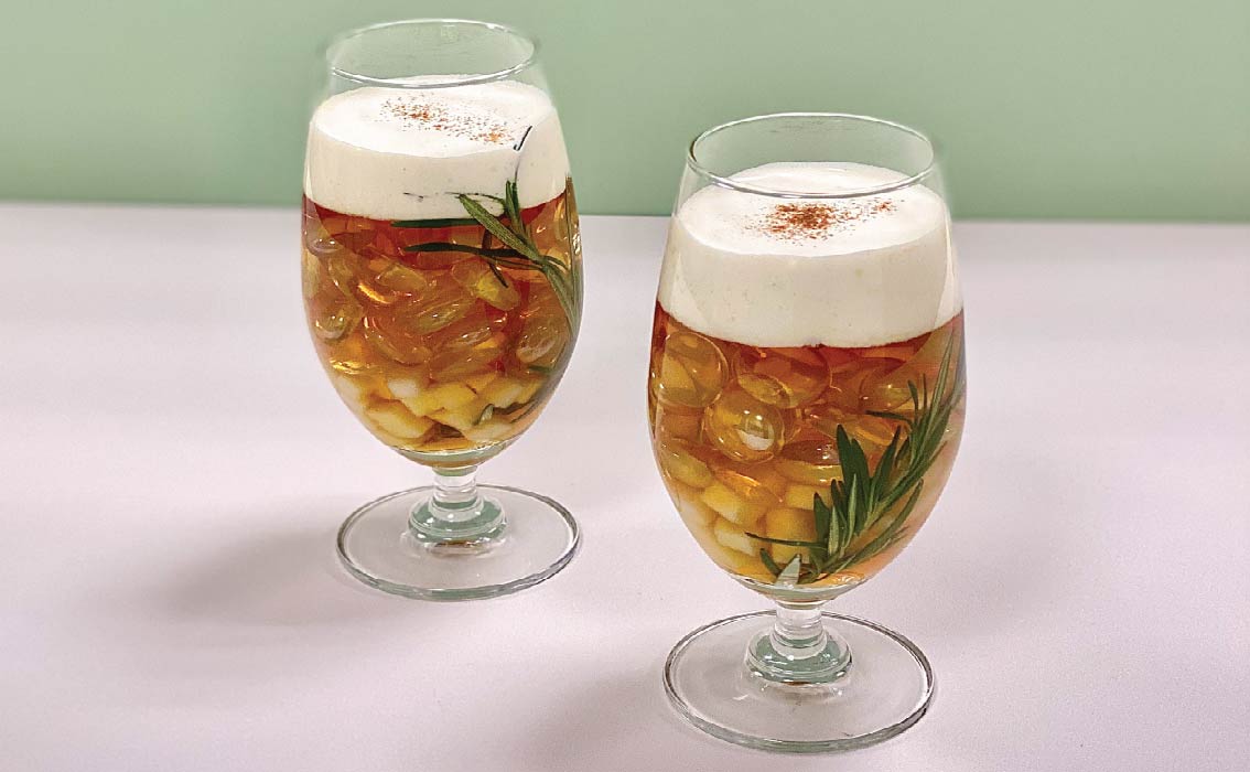 Banana & Butterscotch Syrup Cake