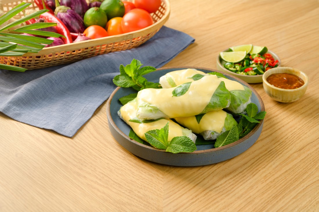 Bánh Tráng Cuốn Phô Mai